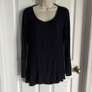 Style&co black long sleeves tunic